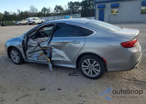 2015 Chrysler 200 Limited from USA, damaged, VIN 1C3CCCAB1FN725788